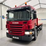 Scania P320 6×2 10 Tyre Rear Lift Flatbed - thumbnail