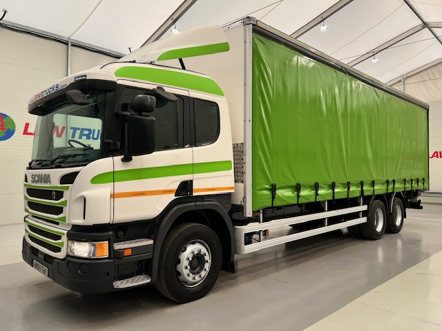 Scania P280 6×2 10 Tyre Rear Lift Curtainsider