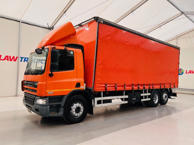 DAF CF75 310 6×2 Rear Lift Day Cab Curtainsider