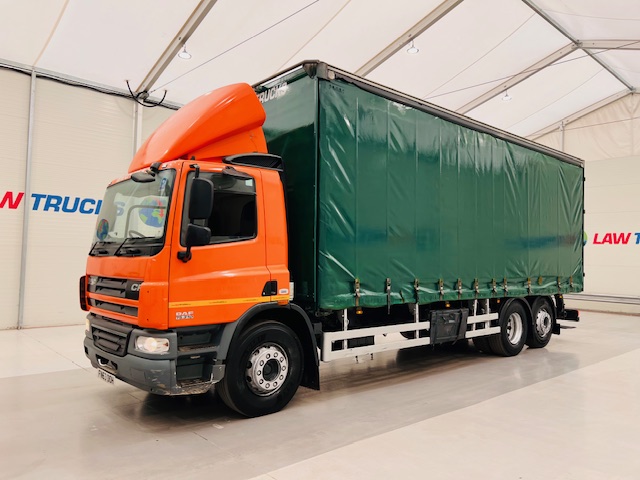 DAF CF75 310 6×2 Rear Lift Day Cab Curtainsider