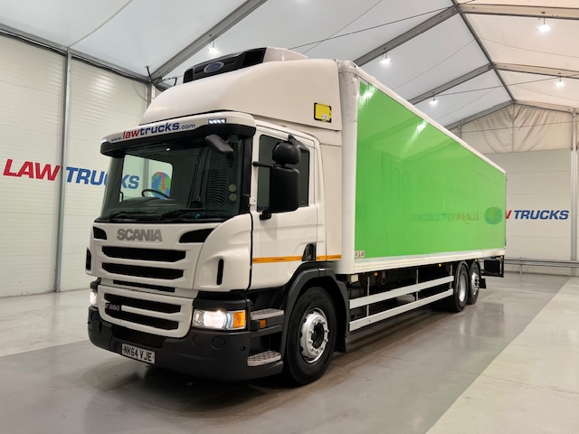Scania P280 6×2 Rear Lift Day Cab Fridge Box