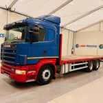 Scania 144 460 10 Tyre Sleeper Cab Flatbed - thumbnail