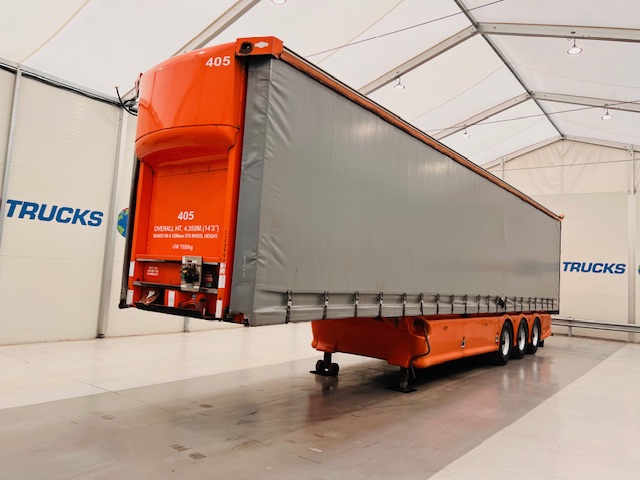 Don Bur Tri Axle 4.2m Curtainsider Trailer