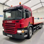 Scania P320 6×2 10 Tyre Rear Lift Flatbed - thumbnail