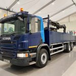 Scania P280 6×2 Rear Lift Dropside Brick Grab - thumbnail
