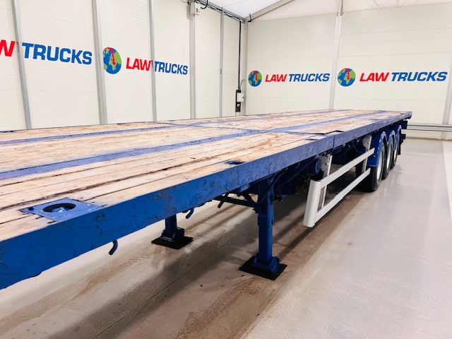 SDC Tri Axle PSK Extendable Flatbed Trailer