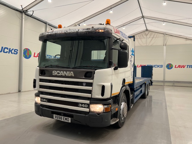 Scania 114 340 6×2 Sleeper Cab Beavertail