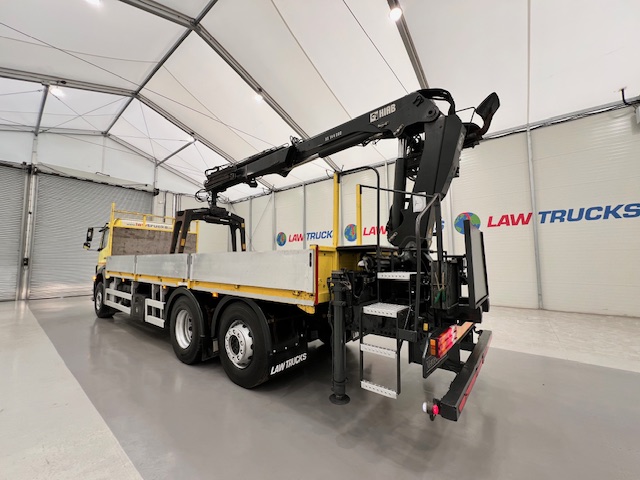 Mercedes Axor 2529 Rear Lift Brick Grab Manual