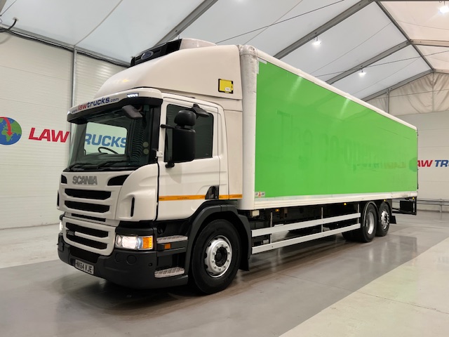 Scania P280 6×2 Rear Lift Day Cab Fridge Box