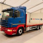 Scania 144 460 10 Tyre Sleeper Cab Flatbed - thumbnail
