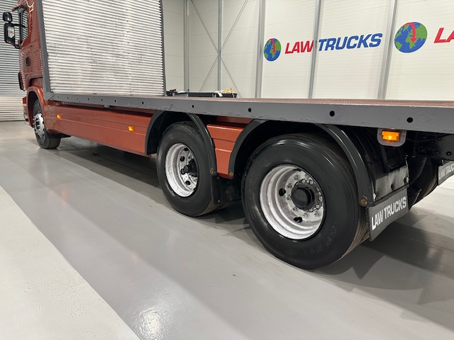 Scania R420 6×2 10 Tyre Rear Lift Flatbed Manual