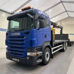 Scania R420 6×2 Rear Lift Brick Grab Drawbar - thumbnail