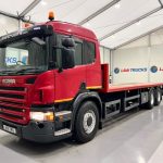 Scania P320 6×2 10 Tyre Rear Lift Flatbed - thumbnail