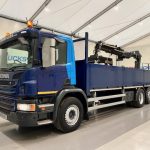 Scania P280 6×2 Rear Lift Dropside Brick Grab - thumbnail