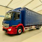 Mercedes Actros 1824 Day Cab Curtainsider - thumbnail