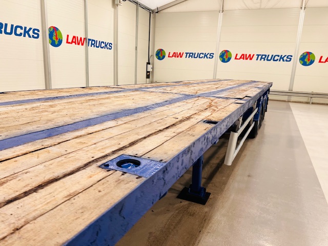 SDC Tri Axle PSK Extendable Flatbed Trailer