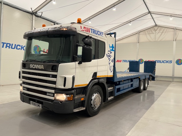 Scania 114 340 6×2 Sleeper Cab Beavertail