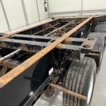Dennison Tri Axle Sliding Skeletal Trailer BPW - thumbnail