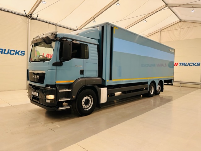 MAN TGS 26.360 6×2 Sleeper Cab Box Van