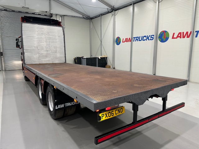 Scania R420 6×2 10 Tyre Rear Lift Flatbed Manual
