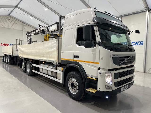 Volvo FM 450 Dropside Brick Grab Drawbar