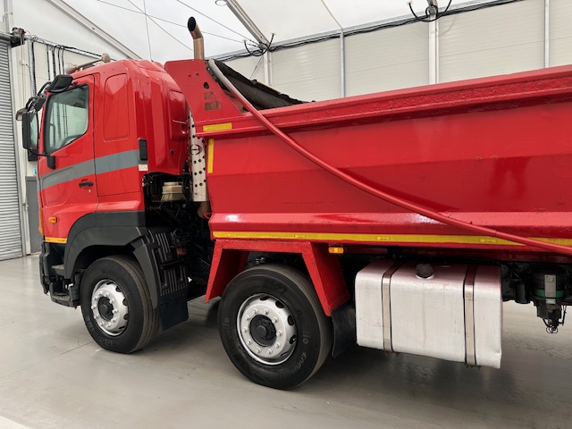 Hino 3241 700 8×4 Sleeper Cab Steel Tipper