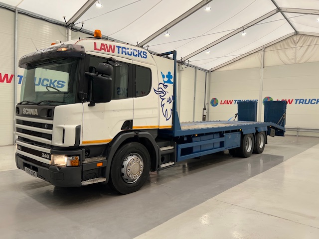 Scania 114 340 6×2 Sleeper Cab Beavertail