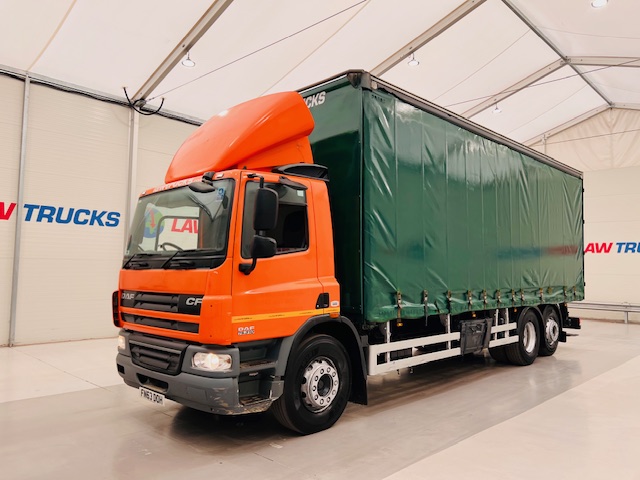 DAF CF75 310 6×2 Rear Lift Day Cab Curtainsider