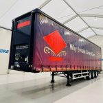 Don Bur Tri Axle 4.80m Curtainsider Trailer - thumbnail