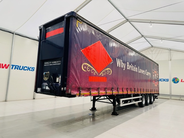 Don Bur Tri Axle 4.80m Curtainsider Trailer