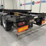 Dennison Tri Axle Sliding Skeletal Trailer BPW - thumbnail