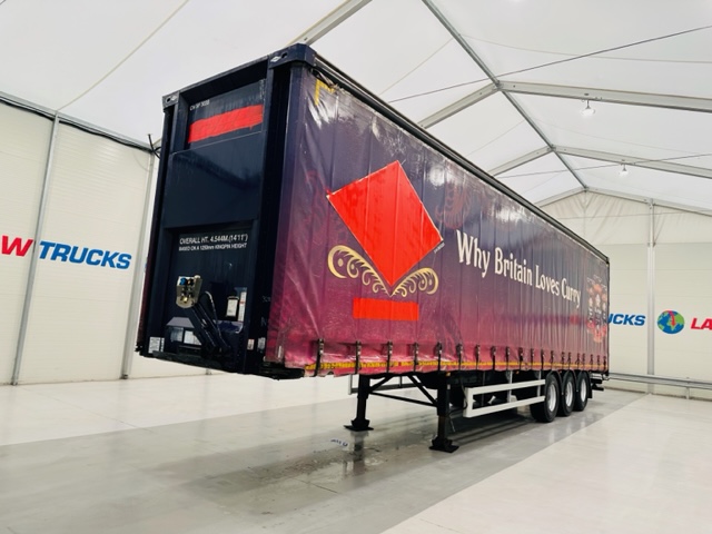 Don Bur Tri Axle 4.80m Curtainsider Trailer