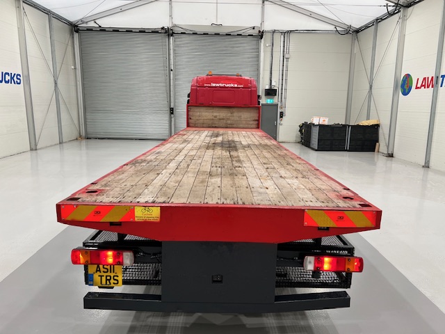 Scania P320 6×2 10 Tyre Rear Lift Flatbed