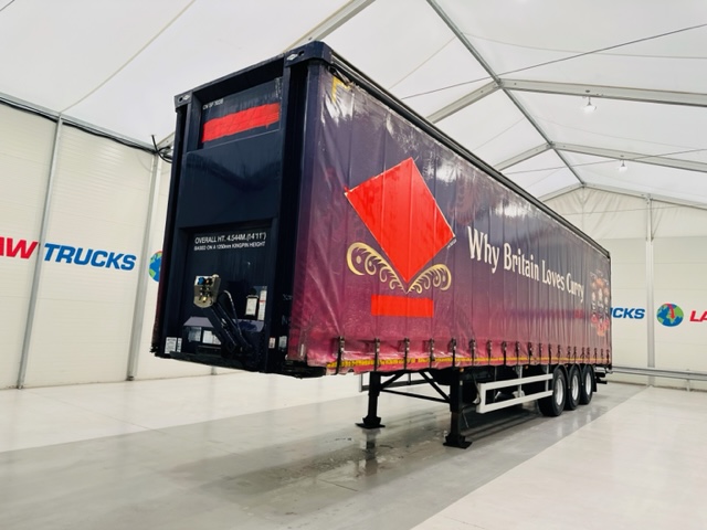 Don Bur Tri Axle 4.80m Curtainsider Trailer