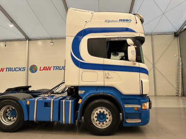 Scania R580 6×2 10 Tyre Rear Lift Tractor Unit PTO