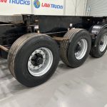 Dennison Tri Axle Sliding Skeletal Trailer BPW - thumbnail