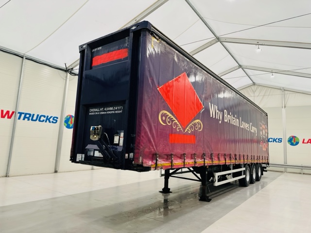 Don Bur Tri Axle 4.80m Curtainsider Trailer