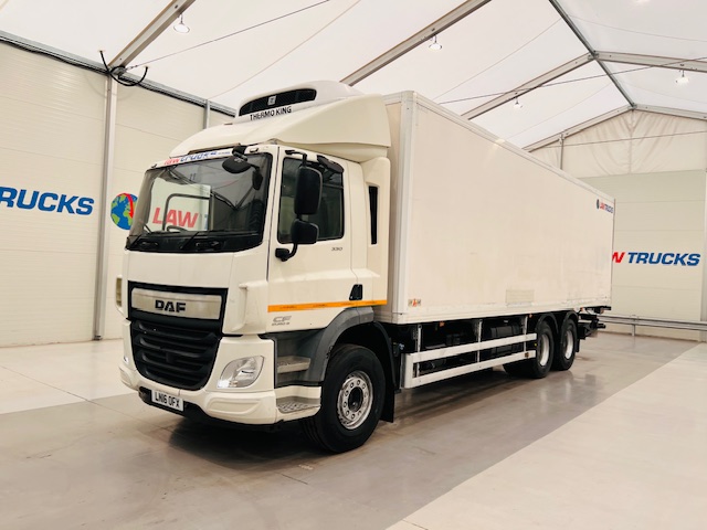 DAF CF 330 6×2 Rear Lift Fridge Box