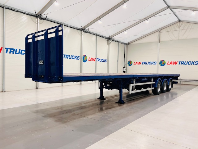 SDC Tri Axle PSK Extendable Flatbed Trailer