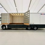Mercedes 2543 6×2 10 Tyre Rear Lift Sleeper Cab Box Van - thumbnail