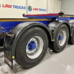 Dennison Tri Axle Sliding Skeletal Trailer BPW - thumbnail