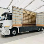 Mercedes 2543 6×2 10 Tyre Rear Lift Sleeper Cab Box Van - thumbnail