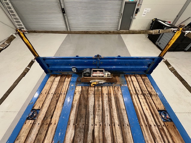 Kassbohrer Tri Axle Machinery Carrier Lowloader