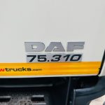 DAF CF75 310 6×2 Rear Lift Sleeper Cab Curtainsider - thumbnail