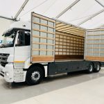 Mercedes 2543 6×2 10 Tyre Rear Lift Sleeper Cab Box Van - thumbnail