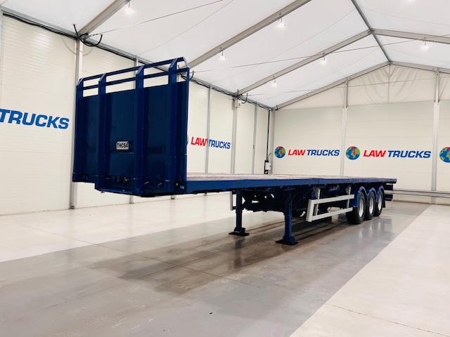 SDC Tri Axle PSK Extendable Flatbed Trailer