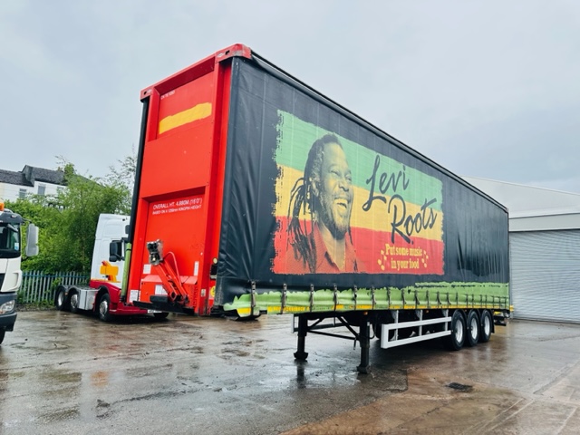 Don Bur Tri Axle 4.88m Curtainsider Trailer