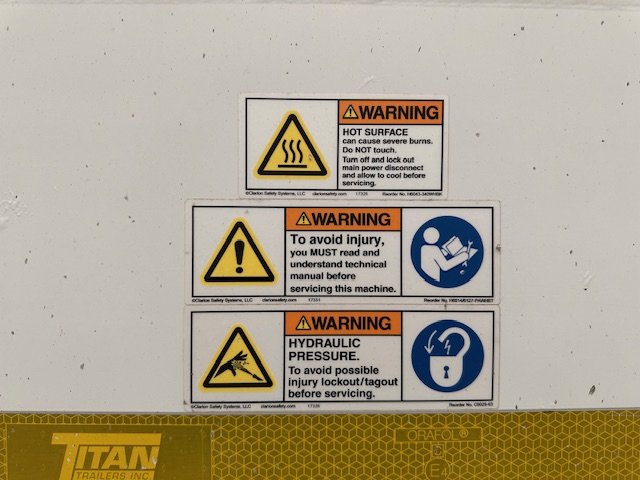 Titan Thinwall Walking Floor Aggregate Trailer