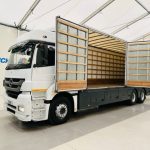 Mercedes 2543 6×2 10 Tyre Rear Lift Sleeper Cab Box Van - thumbnail