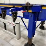 Dennison Tri Axle Sliding Skeletal Trailer BPW - thumbnail
